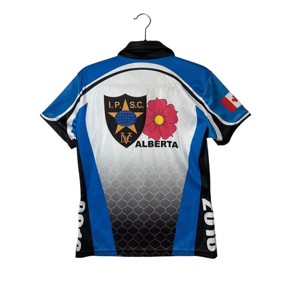 Fuzion Kobe Sportswear Polo Shirt Jersey 2016 Nationals Alberta Canada Curling L - Picture 8 of 11